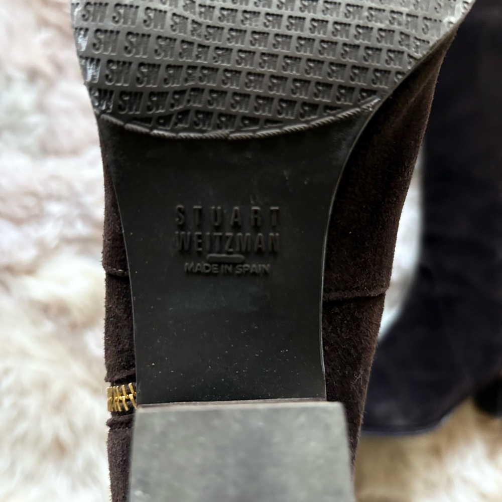 Stuart Weitzman Chocolate Brown Boots - Picture 3 of 11